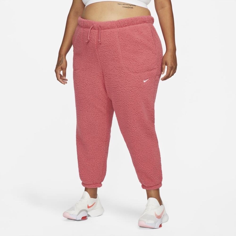 New womens Nike Therma Fit fuzzy training pants size 2X - Picture 1 of 6